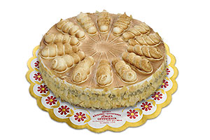Stachelbeer Baiser-Torte